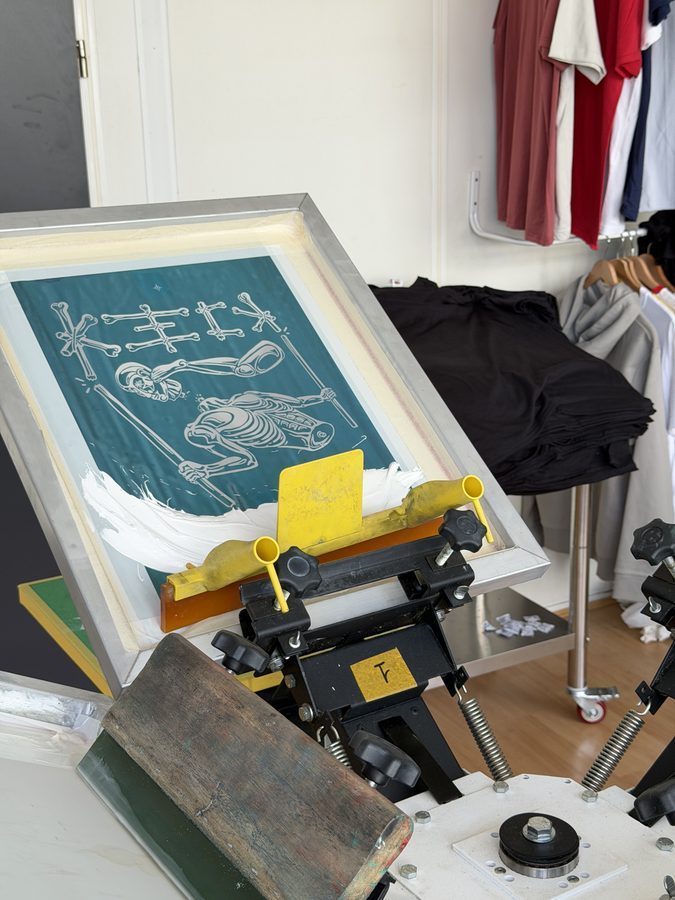 Merch — impression sérigraphie