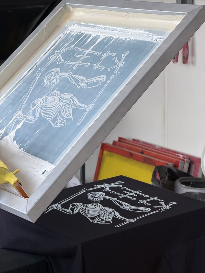Merch — impression sérigraphie