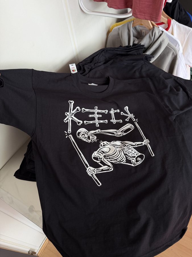 Merch — impression sérigraphie