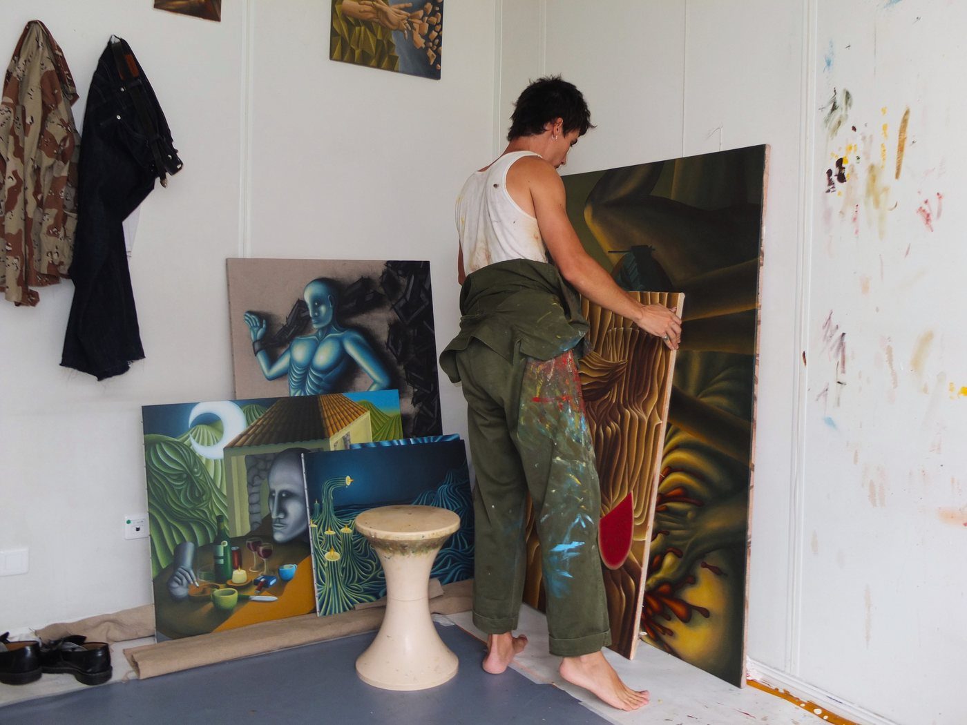 Studio de Pierre Freneau