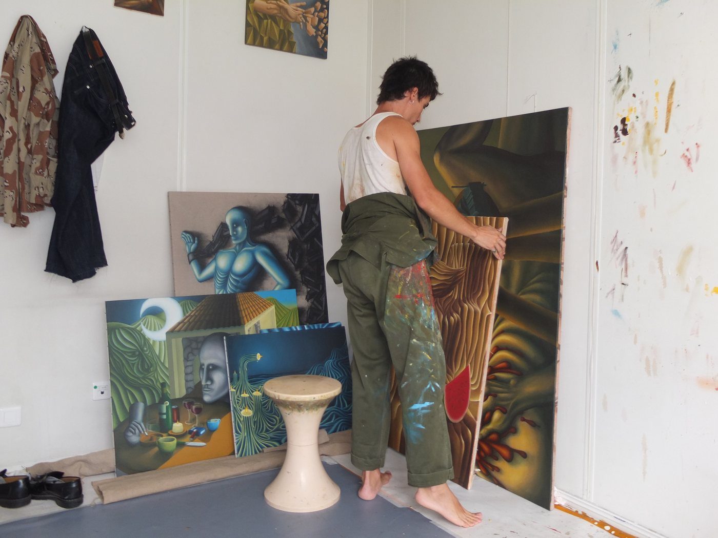 Studio de Pierre Freneau