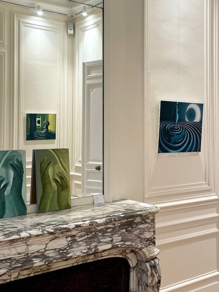 Vertige, présentée en galerie